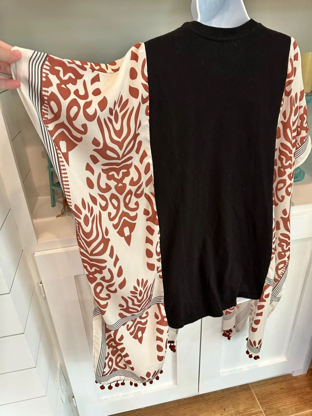 Queen Custom Rock Festival Graphic Tee Boho Kimono Tassels - Picture 6 of 8